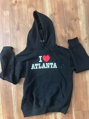 I ♥ Atlanta Black Hoodie
